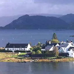 Plockton Bay from the top of Calum's garden