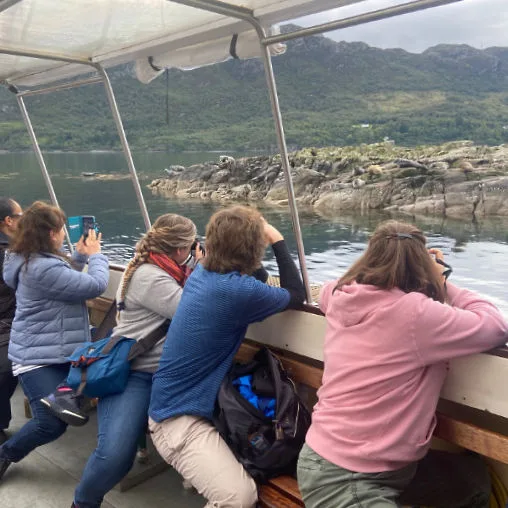 Passengers on the Sula Bheag