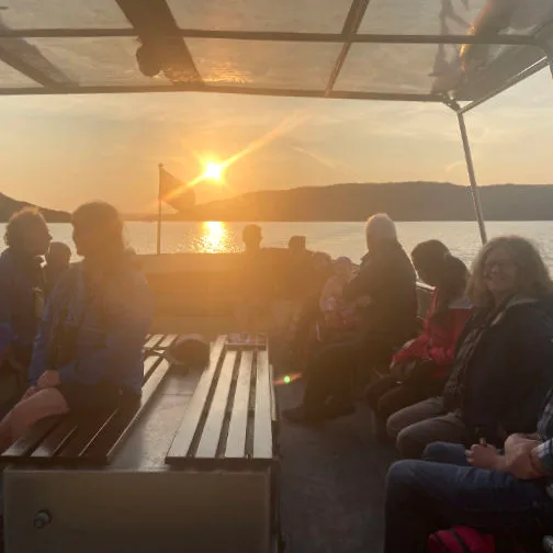 Passengers on the Sula Bheag